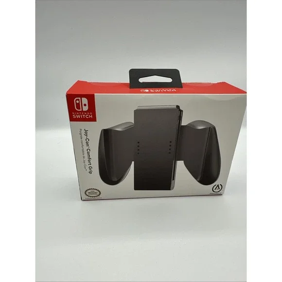 PowerA Joy-Con Comfort Grip Ergonomic Black for Nintendo Switch Controller