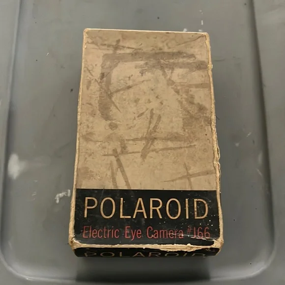 Vintage Polaroid Electric Eye Camera J66 in original box