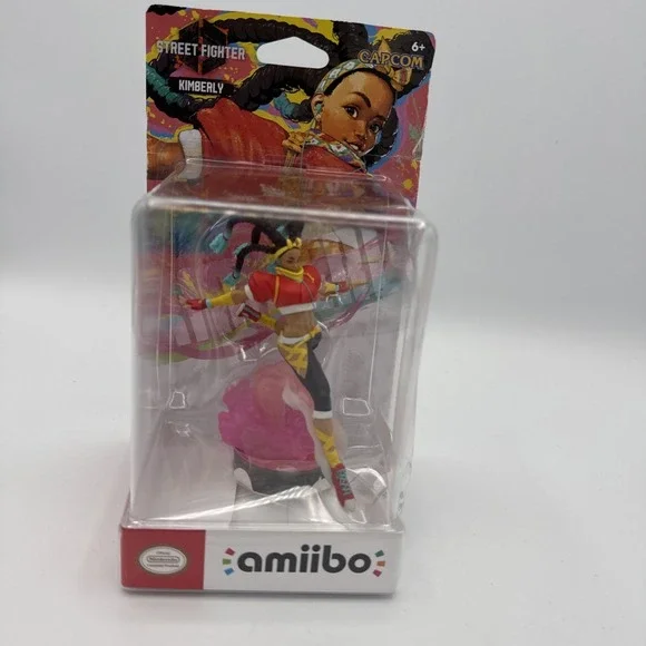 KIMBERLY Nintendo Amiibo Wii U Switch 3DS US Edition Street Fighter 6 Capcom