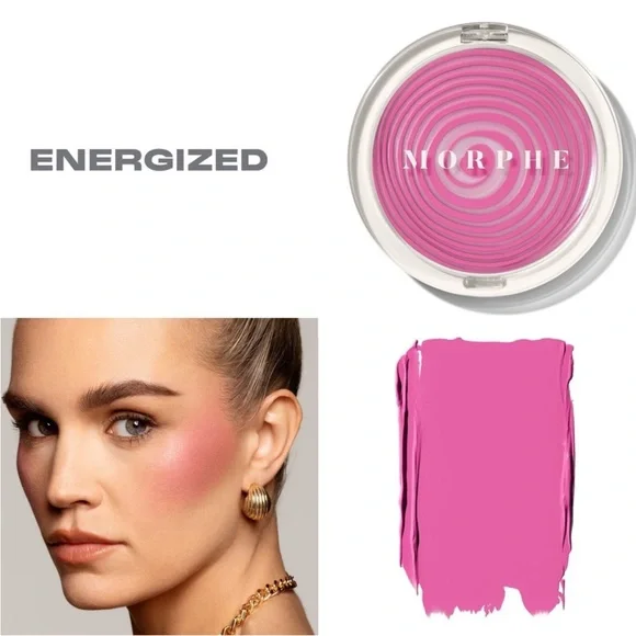 Morphe Huephoric Rush 3-in-1 Silk Blush NIB