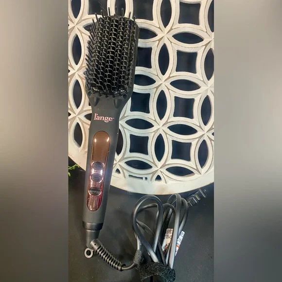 L'ange Le Vite‎ Straightening Brush with Rose Gold Accents
