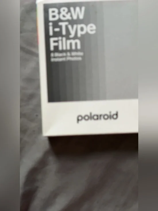 Polaroid Black & White i-Type Film Pack