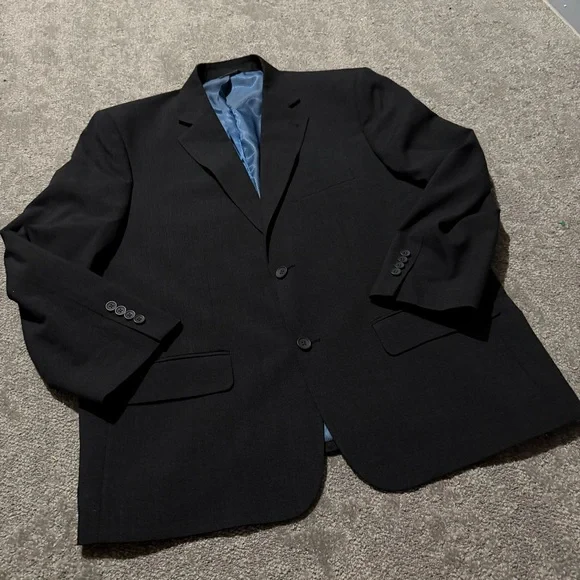 OAK HILL men’s gray suit jacket blazer 46R great condition.