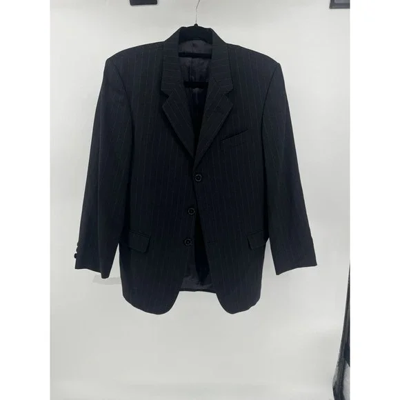 Vitali Made In Italy Men's 90% Wool 10% Cashmere Blazer Jacket Size 38 Short