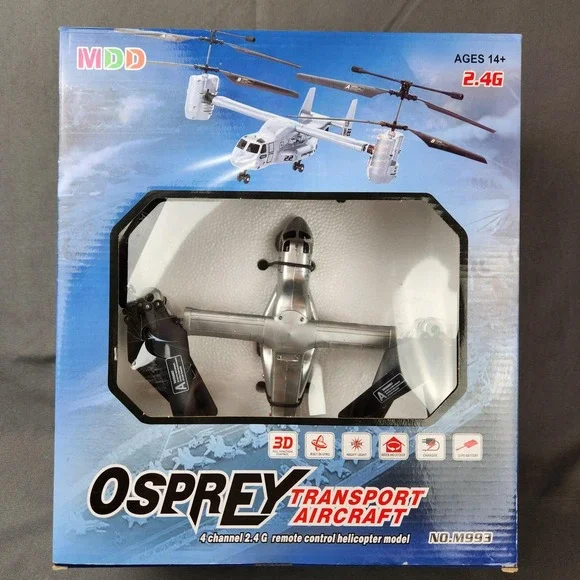 MDD Osprey Transport Aircraft 4-Channel 2.4G Remote Control‎ Helicopter M993