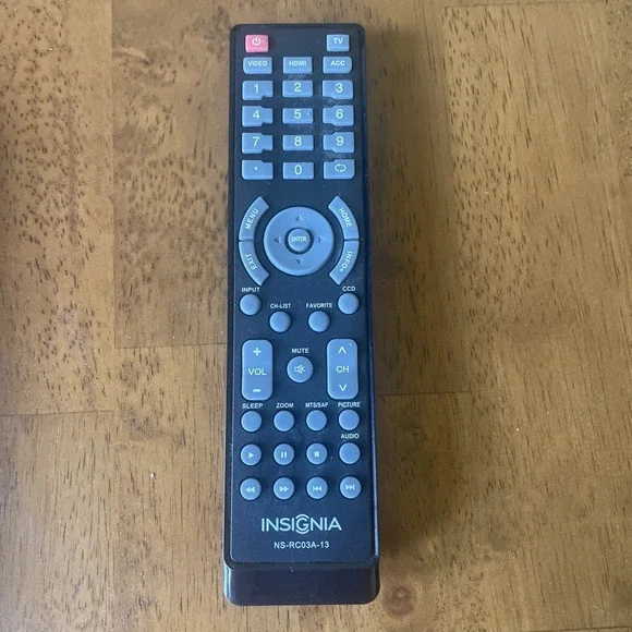 Insignia NS-RC03A-13 TV Remote Control - Pre-owned