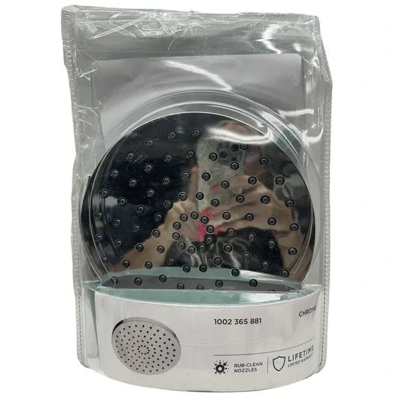 Glacier Bay 1-Spray Pattern 8 in. Single Wall Mount‎ Fixed Rain Shower Head