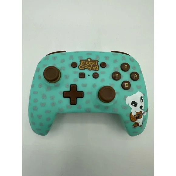 Animal Crossing PowerA Switch Wireless Controller K.K. Slider 2020