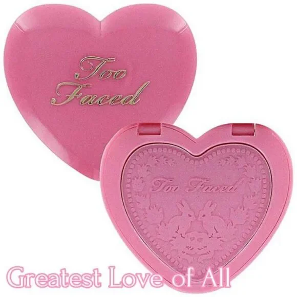 Too Faced Love Flused Water Color Blush in Greatest Love of All (Barbie PINK Y2K