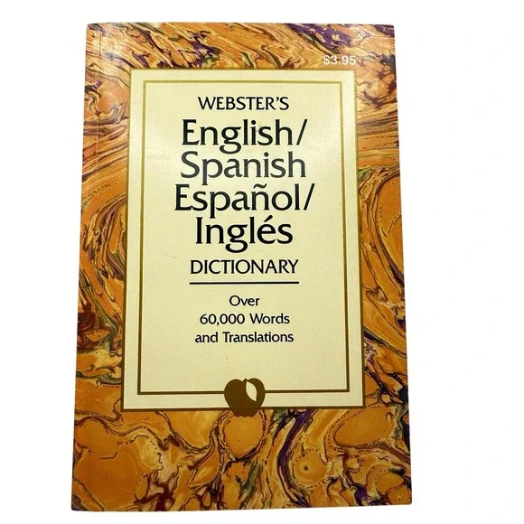 Webster's English Spanish Dictionary Over‎ 60,000 Words And Translations