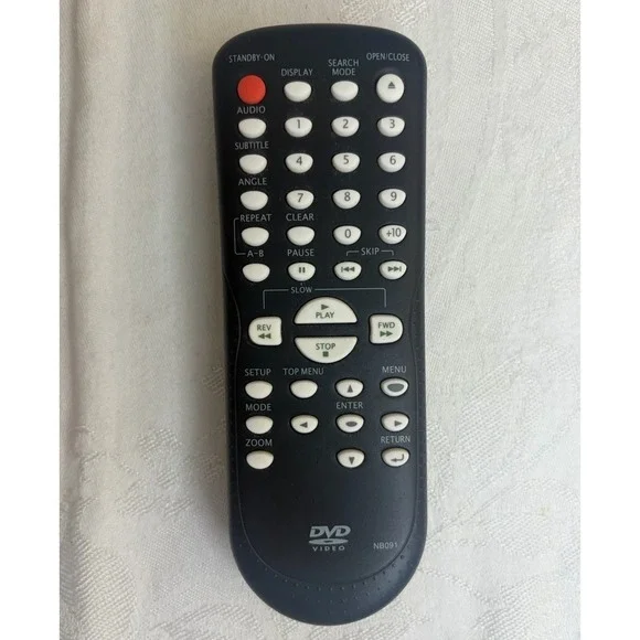 EMERSON NB091 REMOTE CONTROL for EWD71V5SK EWD700 EWD70V5SK FVD0256 FVD2616