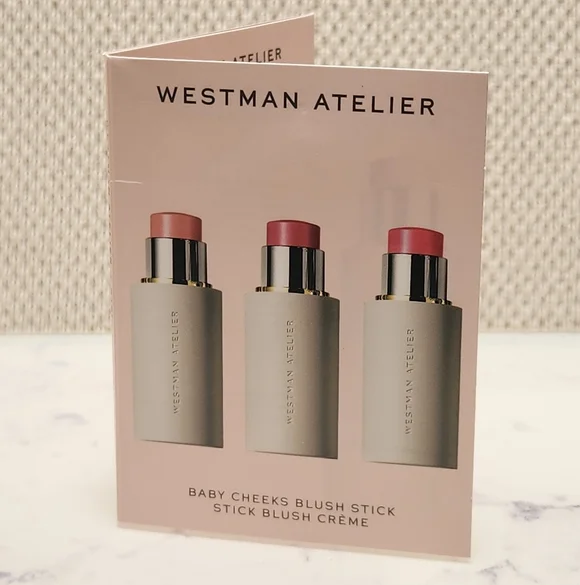 Westman Atelier Baby Cheeks Blush Stick Trial Petal Dou Dou Poppet