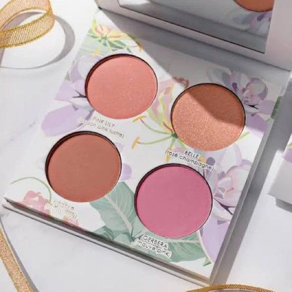2 FOR $25 Seraphine BOTANICALS Lily + Blossom Lily Infused Blush Palette NEW