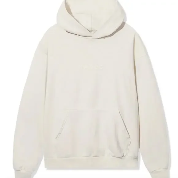 HADES LA Drip puff printed hoodie in off white UNISEX. Men's size S Streewear