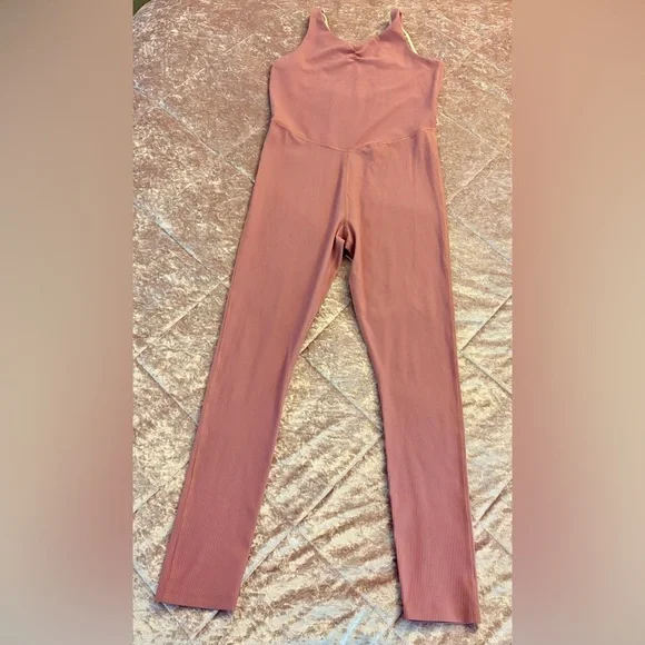 Old Navy Girls Plus Blush Pink Jumpsuit