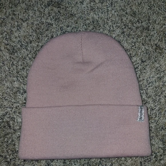 Bebe| Soft Pink Knit Beanie
