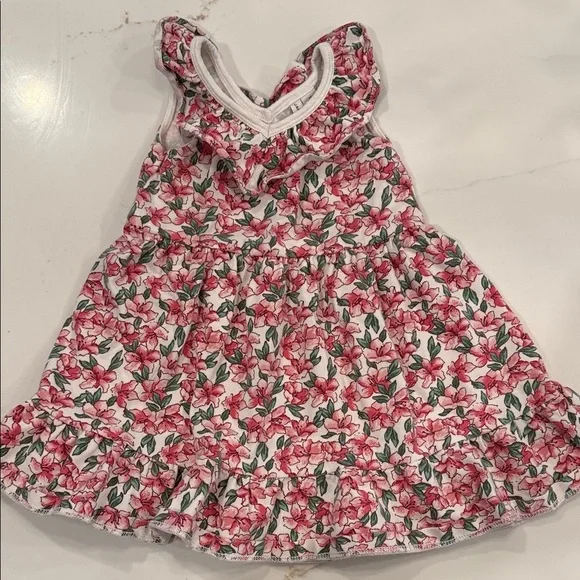 Janie and Jack Pink Floral Dress