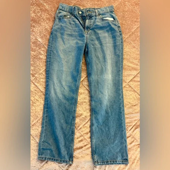 Old Navy Girls High-Rise Slouchy Straight Jeans
