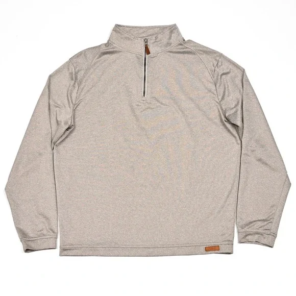 Rafter C Men's 1/4 Quarter-Zip Pullover Lightweight Western Cowboy Golf Medium‎