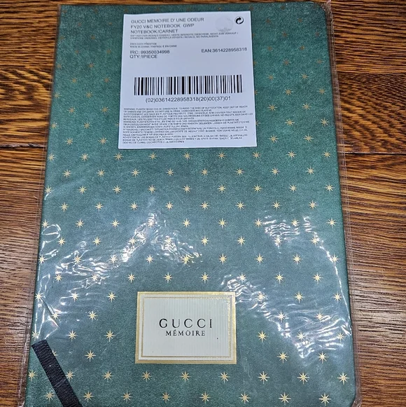 Gucci Memoire Notebook Limited Edition Journal