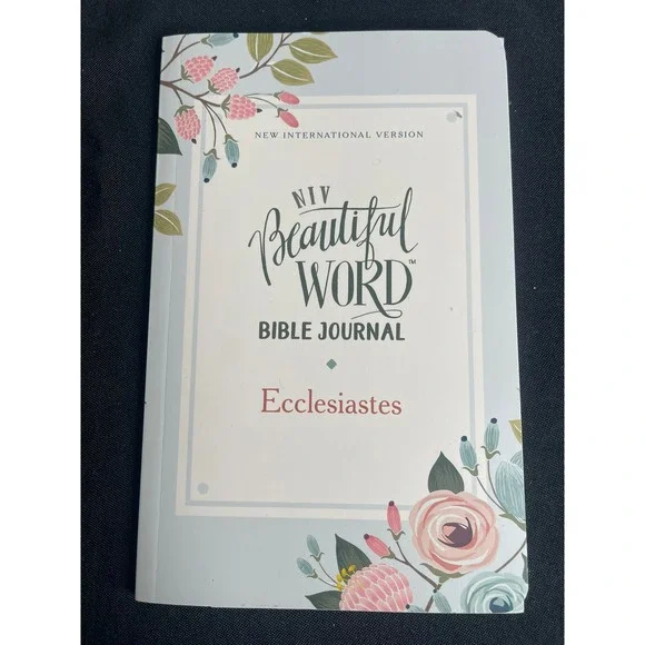 NIV Beautiful Word Bible Journal Ecclesiastes Comfort Print Paperback Zondervan