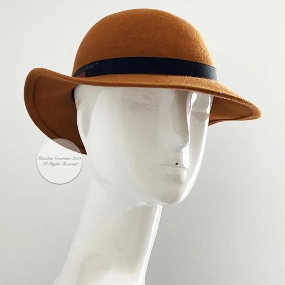 Vintage M'sieu Leon Hat Splendora Wool Made in Canada