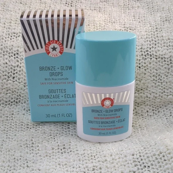 First Aid Beauty Bronze+Glow Drops with Niacinamide, 30ml/1.0fl oz