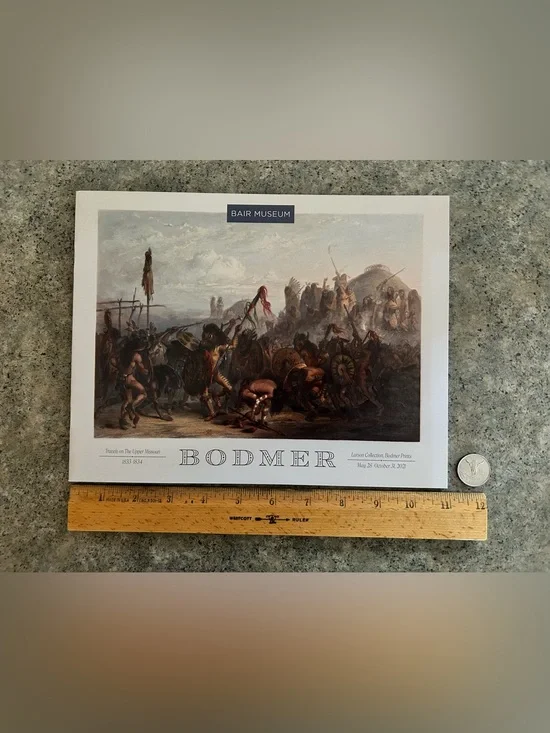 📕 Bodmer: Travels on the Upper Missouri, Bair Exhibition 2021 Western Décor Book