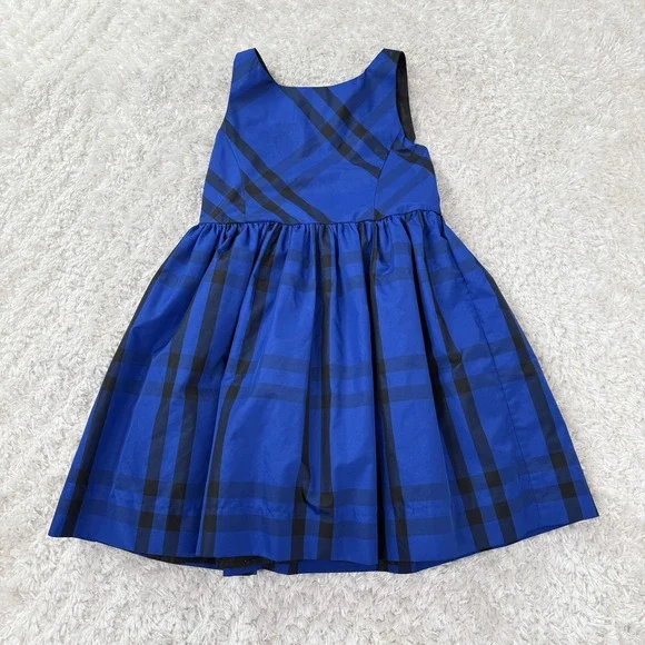 Polo Ralph Lauren Dress Girl 5 Sleeveless Party Formal Preppy Tartan Plaid Check
