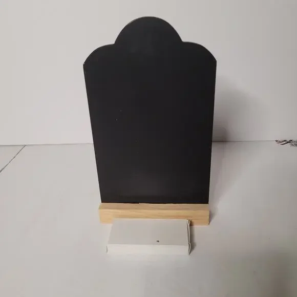 Unique Tombstone Shaped Chalkboard with 4 Chalks