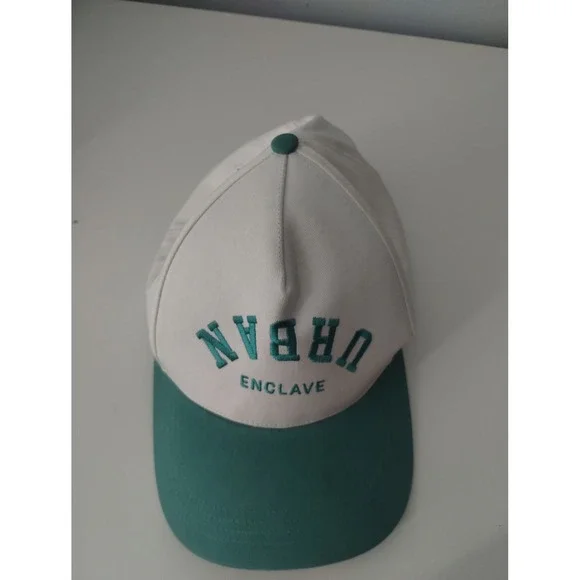 Enclave Urban two toned green white baseball cap