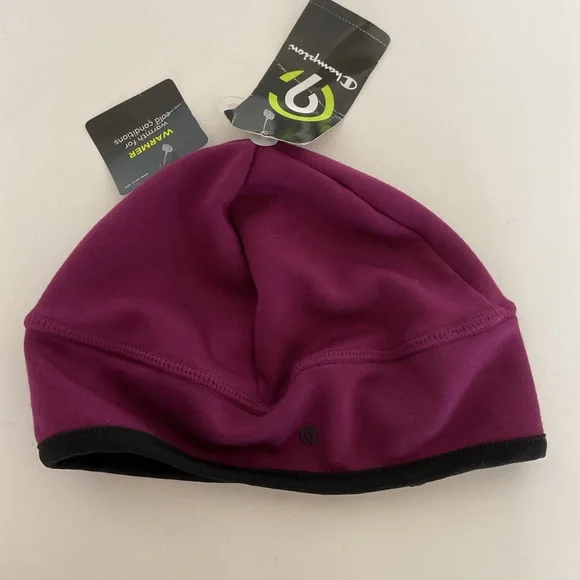 C9 Champion Women's Jersey Velour Beanie Burgundy Winter NWT