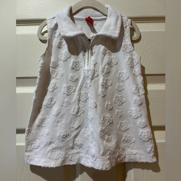 Hanna Andersson Quarter Zip Coverup Dress