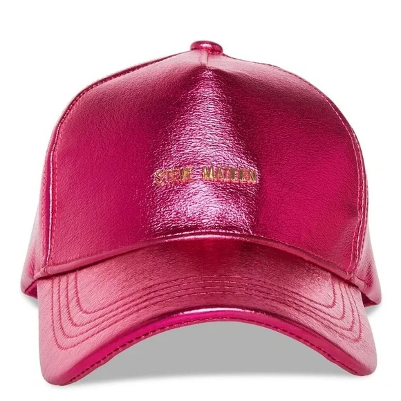 Steve Madden Women Brita Quilted Faux Leather Cap