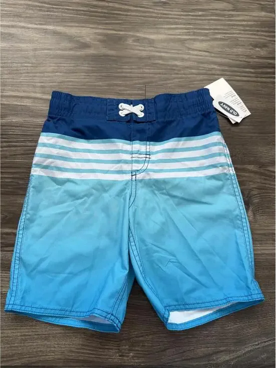 Old navy boys 6-7 swim trunks SPF 50 NEW summer vacation pool