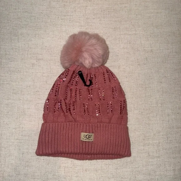 UGG pink beanie