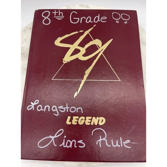 1989 John M Langston Junior High School Legend Year Book Vol 32