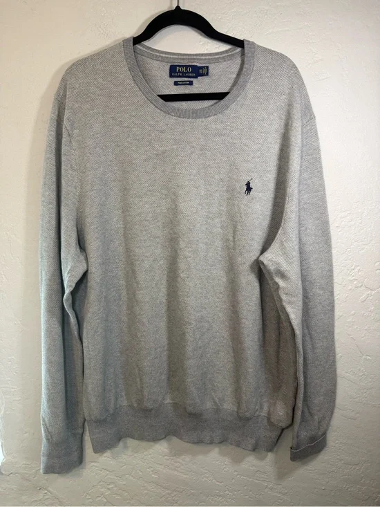Polo Ralph Lauren Prima Cotton Crew Neck Lightweight