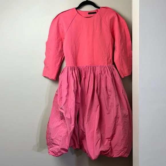 Mummymoon pink tafetta dress