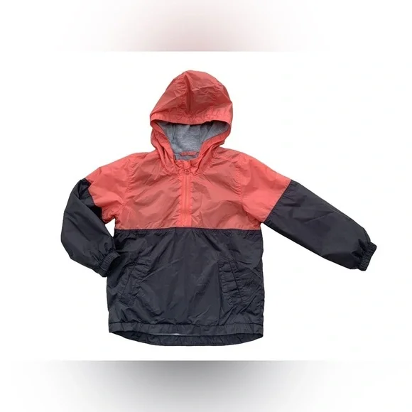 Old Navy Size 4T Lightweight Rain Coat Windbreaker Jacket