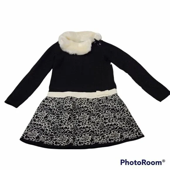 Cynthia Rowley Holiday Sweater Dress 6X