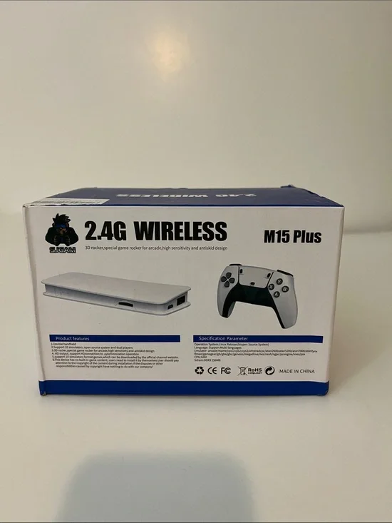 adidas White and Black Wireless Game Controller Box - M15 Plus