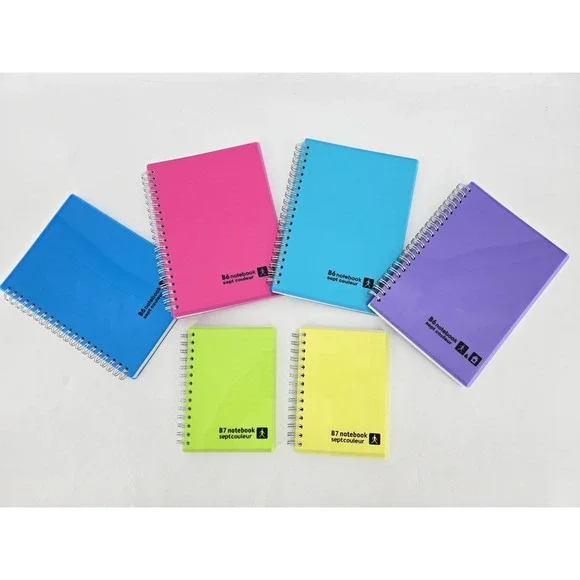6 Lot Of Maruman Memo Septcouleur (4)‎ B6 & (2) B7 books set - New Unused