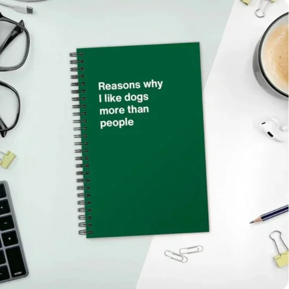 Green Spiral Notebook - 