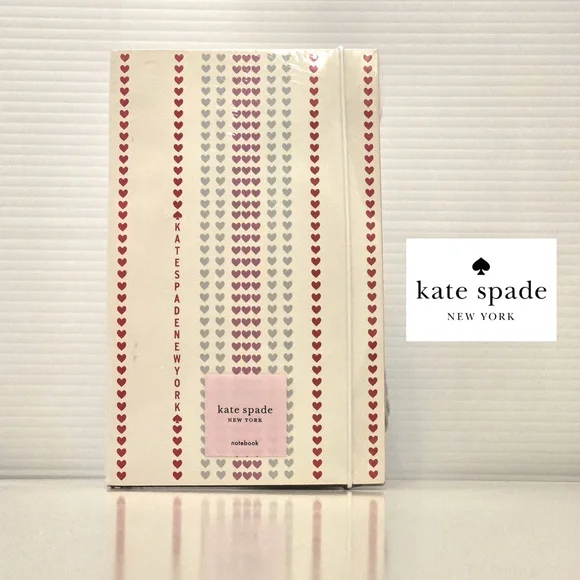 Kate Spade Heart Pattern Notebook