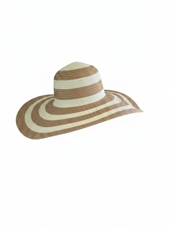 Striped Sun Protection Hat