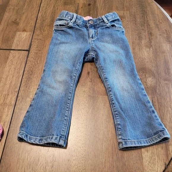 Old‎ Navy Boys toddler Boot Cut Semi Evase adjustable jeans size 2T Medium Wash