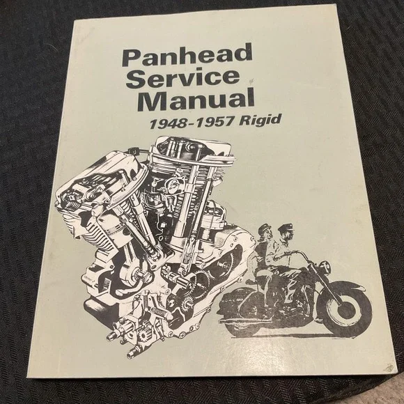 Vintage Panhead Service Manual 1948-1957 Rigid Antique Cycle Supply Motorcycle