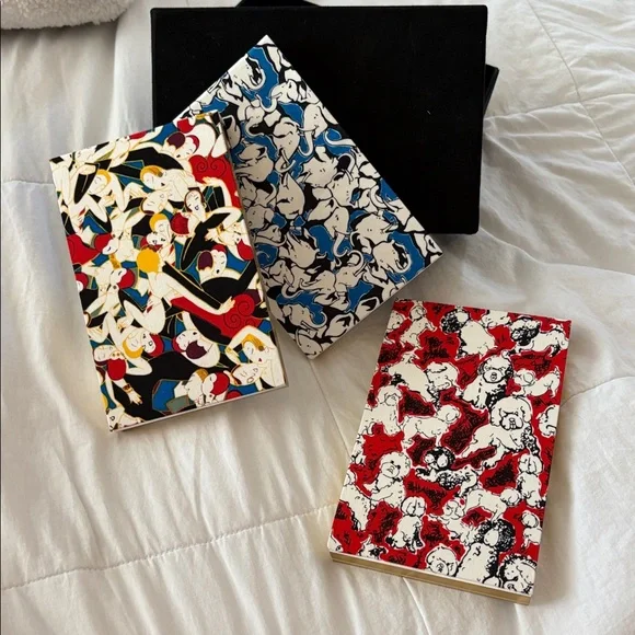 Carolina Herrera Journal Set of‎ 3 Neiman Marcus Notebook Paper Pads Stationary