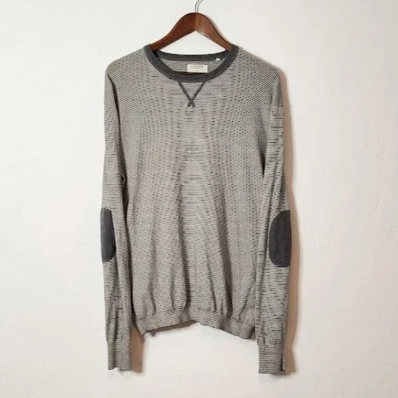 Linksoul Men's Long Sleeve Lightweight Sweater Size Large